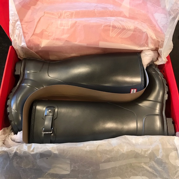 New Hunter Women's Original Nebula Tall Rain Boots - Picture 6 of 14